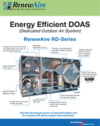 RenewAire Energy Efficient DOAS Brochure