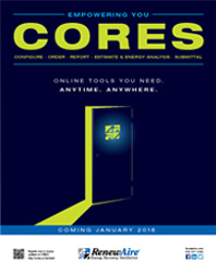 Empowering You: CORES, the RenewAire Online Configurator