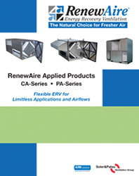 RenewAire Applied Products Brochure