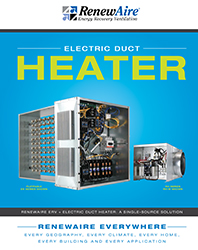 RenewAire Electric Duct Heater Brochure