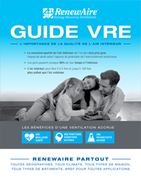 RenewAire ERV Guide Flyer (French)