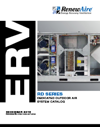 RD Series Dedicated Outdoor Air System Catalog