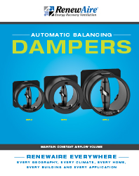 ABV Automatic Balancing Damper Brochure