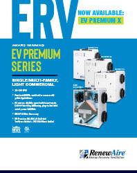EV Series Premium ERV Brochure