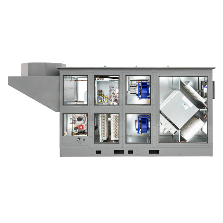 RenewAire DN Series DOAS System | DN2RT with Packaged Refrigeration and Energy Recovery