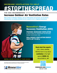 Increase Ventilation to Help #StopTheSpread in Schools