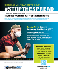 Increase Ventilation to Help #StopTheSpread in Gyms