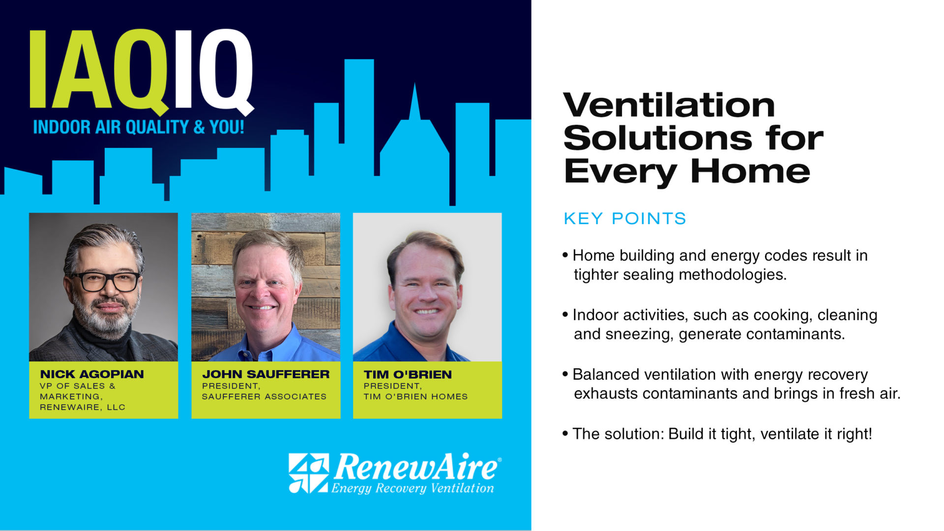 VENTILATION SOLUTIONS FOR EVERY HOME