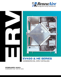 EV450 & HE Series Commercial ERV Catalog
