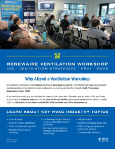 Ventilation Workshop Flyer